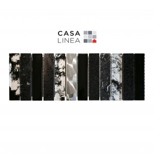 LISTEL CHARLESTON DARK VERTICAL 10 X 30 CM