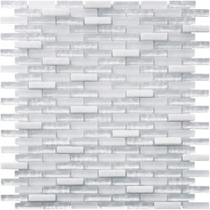 MOSAIQUE TENDANCES MICRO MINI BRIQUETTE BLANCHE