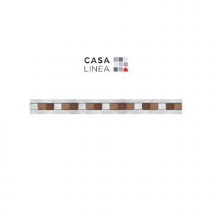 LISTEL MARRON 1 PIÈCE 6 x 60 x 0,8 CM