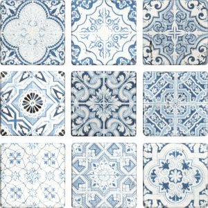 Carreau Renaissance Blue