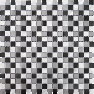 Mosaïque Carré Gris-Noir