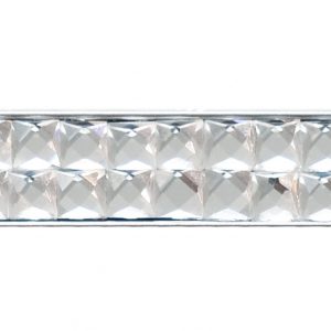 Listel 1,2x60cm Vendome Argent