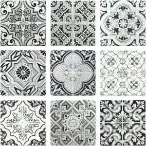 Carreau Renaissance Black