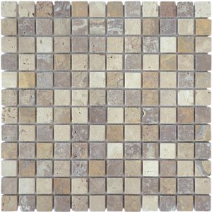 Mosaïque Travertin MixCouleurs