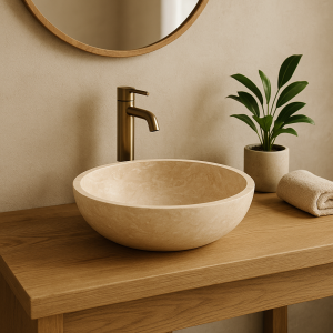 Vasque Salle de bain Elodie Ivoire